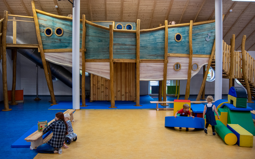 Indoor-Spielplatz »Hafen« im Familienpark Senftenberg