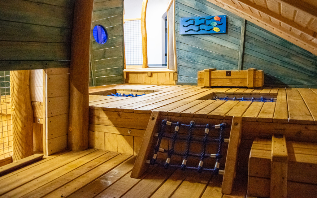 Indoor-Spielplatz »Hafen« im Familienpark Senftenberg