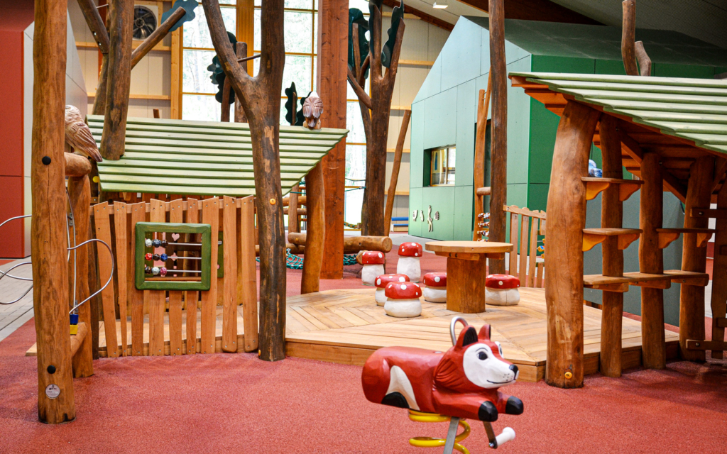 Indoorspielplatz im Wald-Kindergarten in Lingen