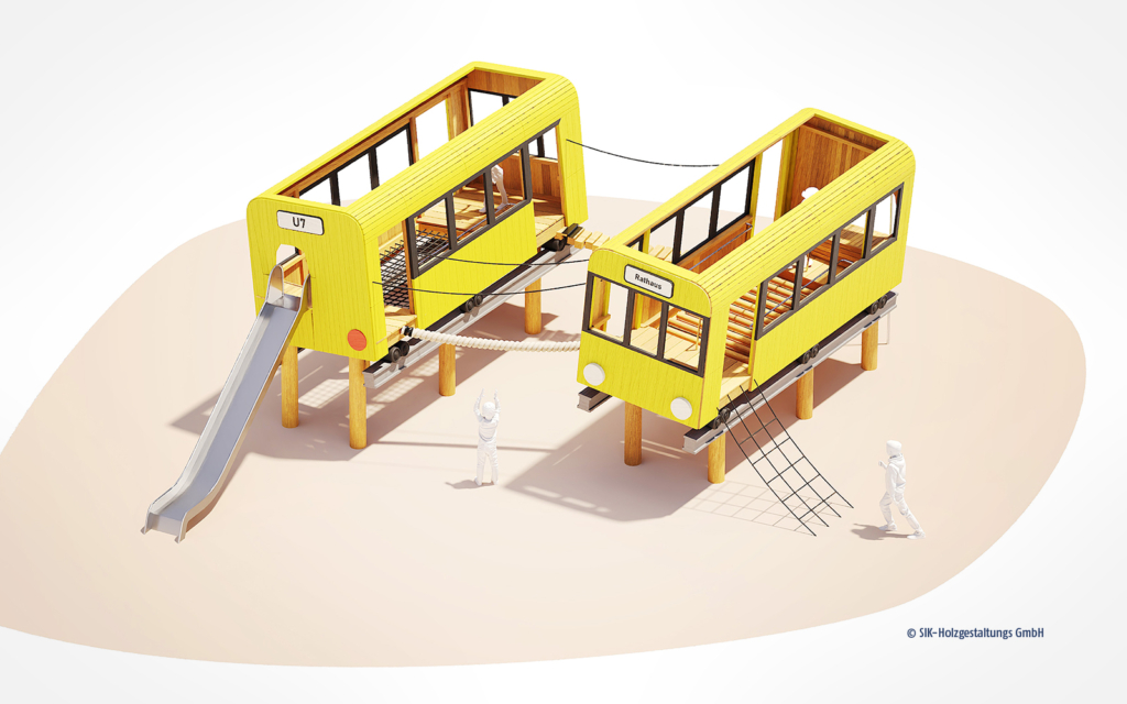 Design draft: Metro playground © SIK-Holz®