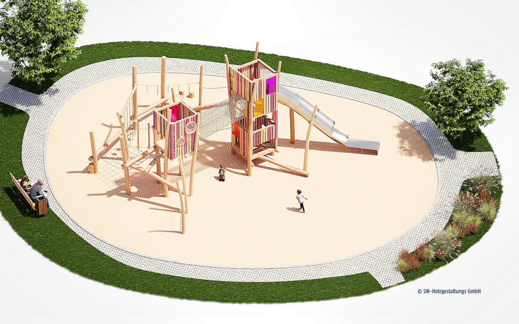 Design draft: Box playground © SIK-Holz®